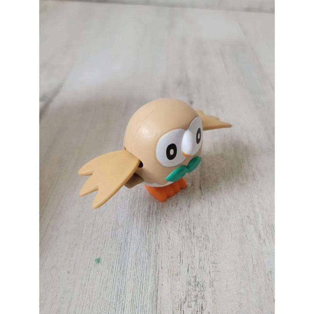 McDonald's 2017‎ Rowlet pokemon wind up toy figure